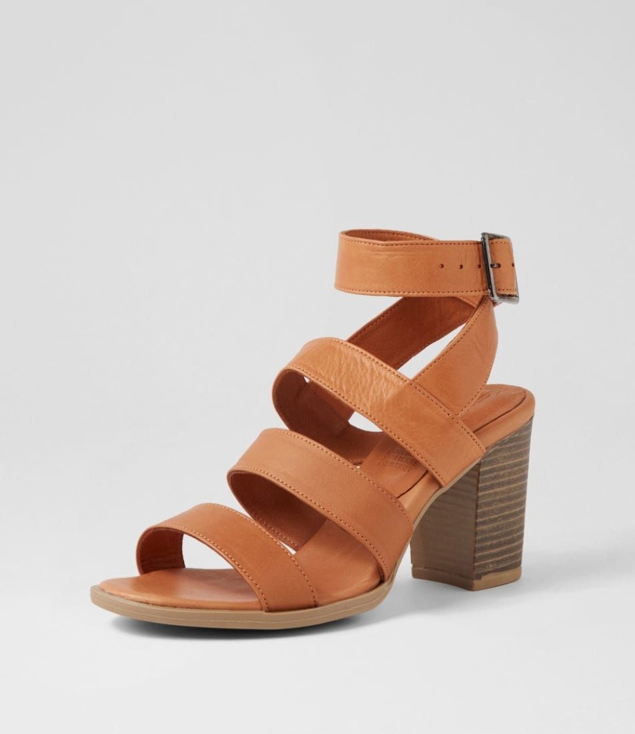 Shoes DIANA FERRARI | Texis Tan Leather Sandals