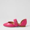 Shoes ZIERA | Loraa W Fuchsia Leather Flat Shoes