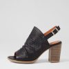 Shoes DIANA FERRARI | Tinaar Black Leather Sandals