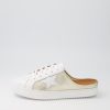 Shoes ALFIE & EVIE | Vango Gold White Leather Sneakers