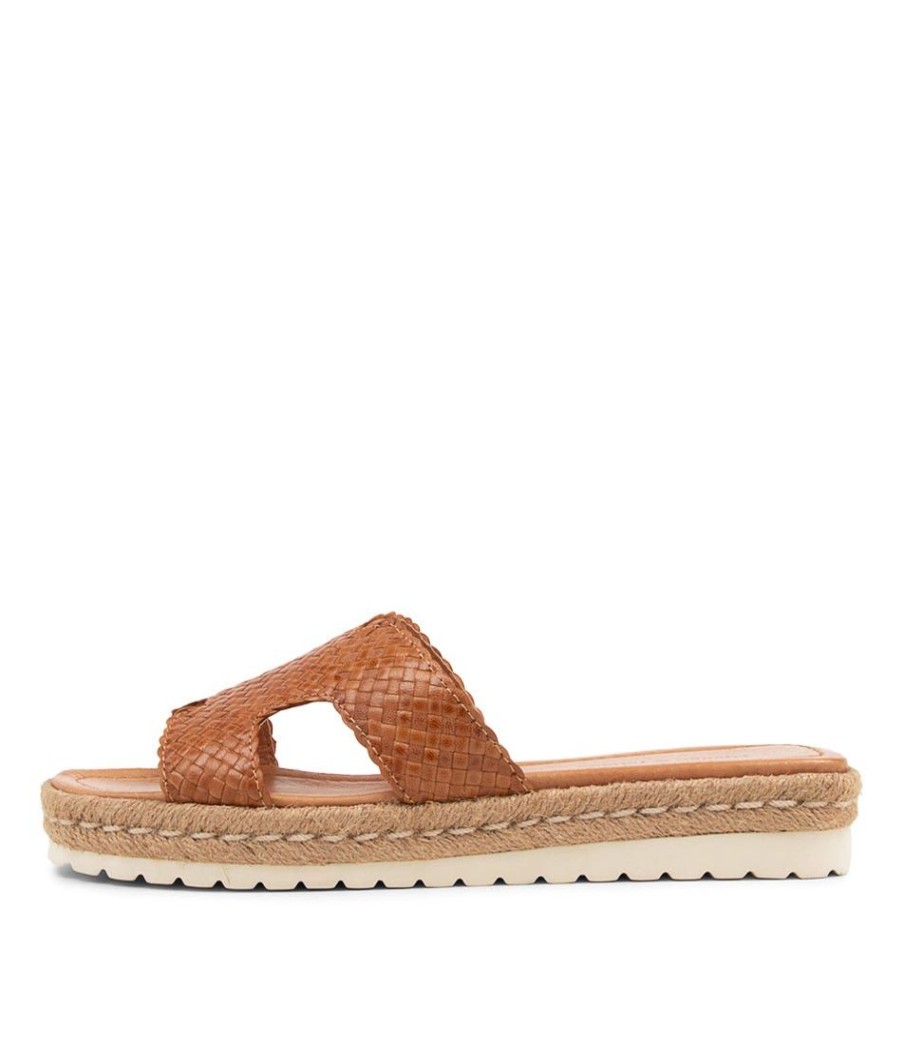 Shoes DJANGO & JULIETTE | Sabeen Tan Weave Espadrilles