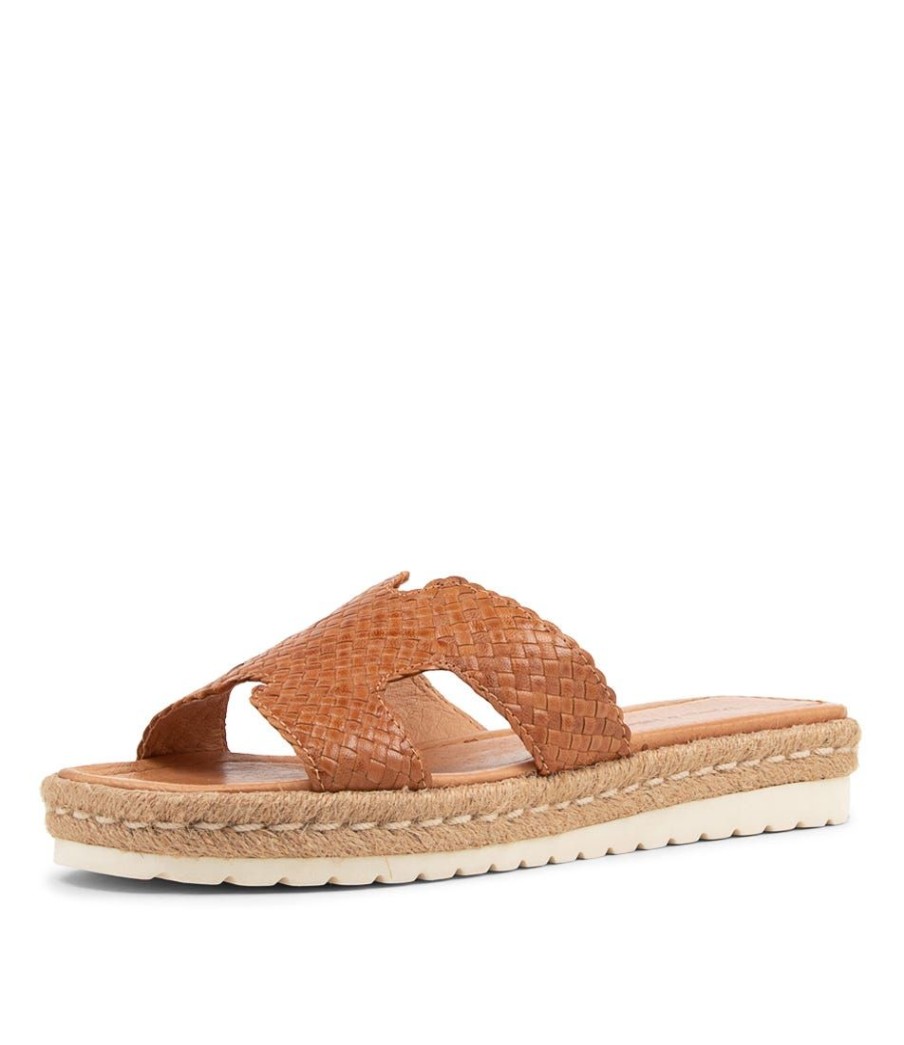 Shoes DJANGO & JULIETTE | Sabeen Tan Weave Espadrilles