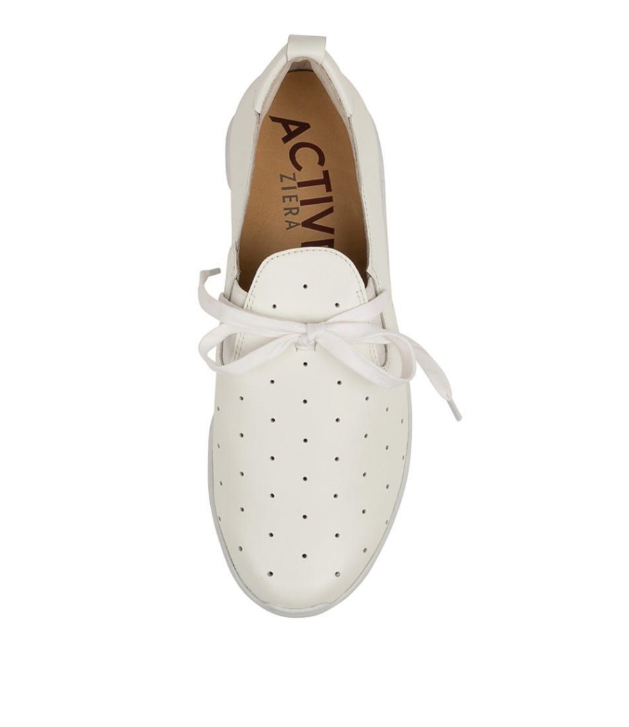 Shoes ZIERA | Finar Xf White Leather