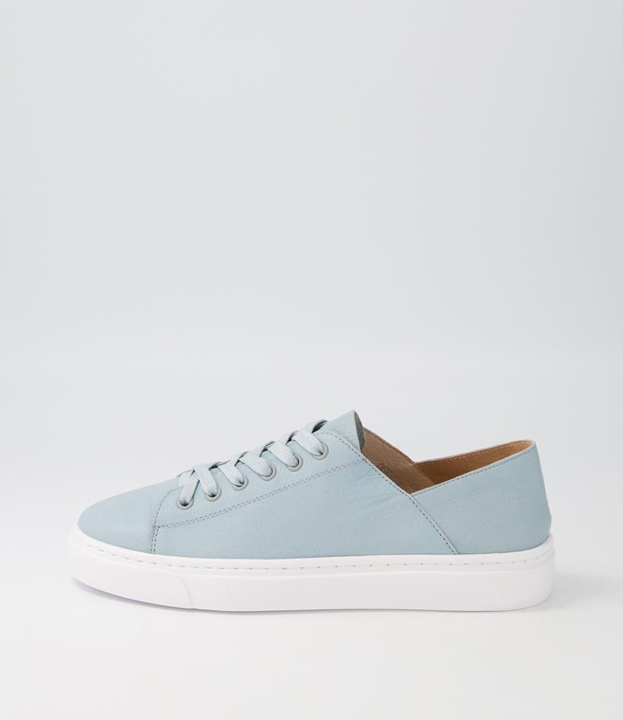 Shoes MOLLINI | Oskher Light Denim Leather Sneakers