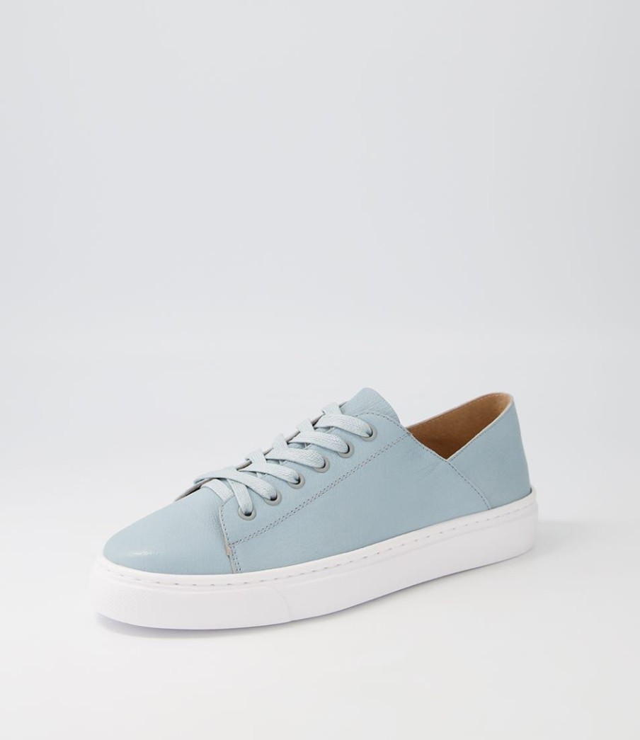 Shoes MOLLINI | Oskher Light Denim Leather Sneakers