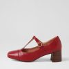 Shoes DIANA FERRARI | Cadee Plum Leather Heels