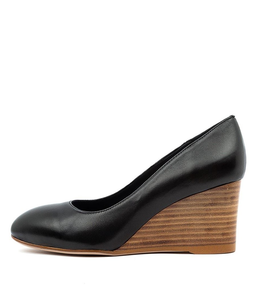 Shoes TOP END | Melvina Blk Natural Heel