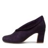 Shoes ZIERA | Nemo W Purple Suede Heels