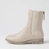 Shoes DJANGO & JULIETTE | Martela Almond Leather Chelsea Boots