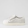 Shoes ZIERA | Ayleen W White Leather Sneakers