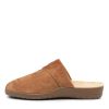 Shoes ZIERA | Comfy W Caramel Microsuede Slippers