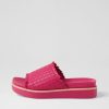 Shoes DIANA FERRARI | Below Fuchsia Leather Slides