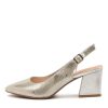 Shoes DJANGO & JULIETTE | Malia Silver Cut Leather