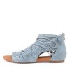 Shoes DJANGO & JULIETTE | Javi Denim Leather Sandals