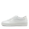 Shoes DJANGO & JULIETTE | Lafia White Patent Leather Sneakers