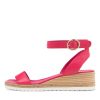 Shoes DJANGO & JULIETTE | Irish Bright Pink Leather Sandals