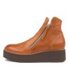 Shoes TOP END | Nene Tan Leather Ankle Boots Cs