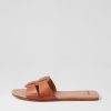 Shoes MOLLINI | Laelyn Chestnut Leather Slides