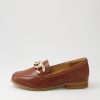 Shoes ZIERA | Tamest Xf Cognac Leather Flat Shoes