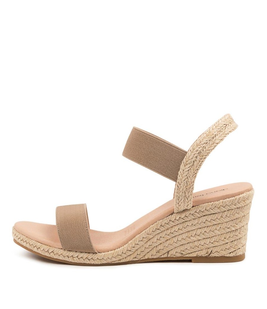 Shoes DIANA FERRARI | Jeppattie Taupe Elastic