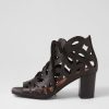 Shoes DJANGO & JULIETTE | Pontice Black Leather Sandals