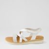 Shoes DIANA FERRARI | Andreina White Multi Sandals