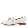 Shoes ZIERA | Tamya Xf White Leather Loafers