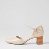 Shoes DIANA FERRARI | Loctavia Cream Leather Heels