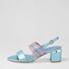 Shoes DJANGO & JULIETTE | Sarim Blue Metallic Multi Sandals