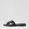 Shoes MOLLINI | Atheena Black Leather Slides