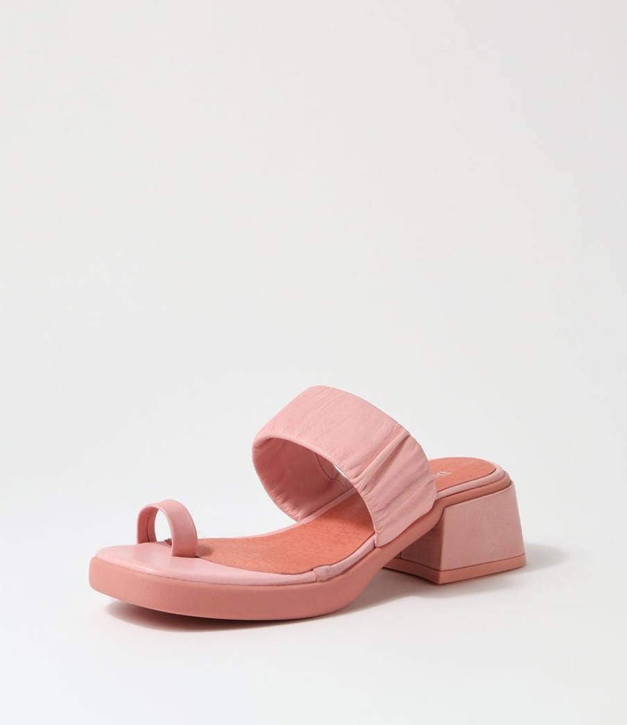 Shoes DJANGO & JULIETTE | Panga Pretty Pink Leather Sandals