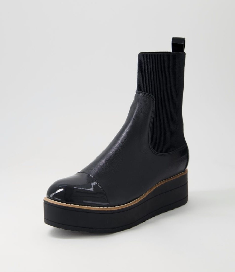 Shoes TOP END | Nennet Black Mix Chelsea Boots