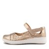 Shoes ZIERA | Selmah Xf Pale Rose Gold Leather Flat Shoes