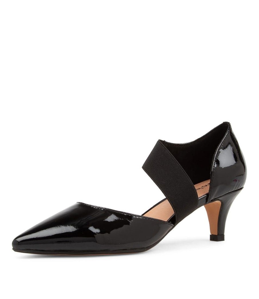 Shoes DIANA FERRARI | Citar Black Patent Leather Heels