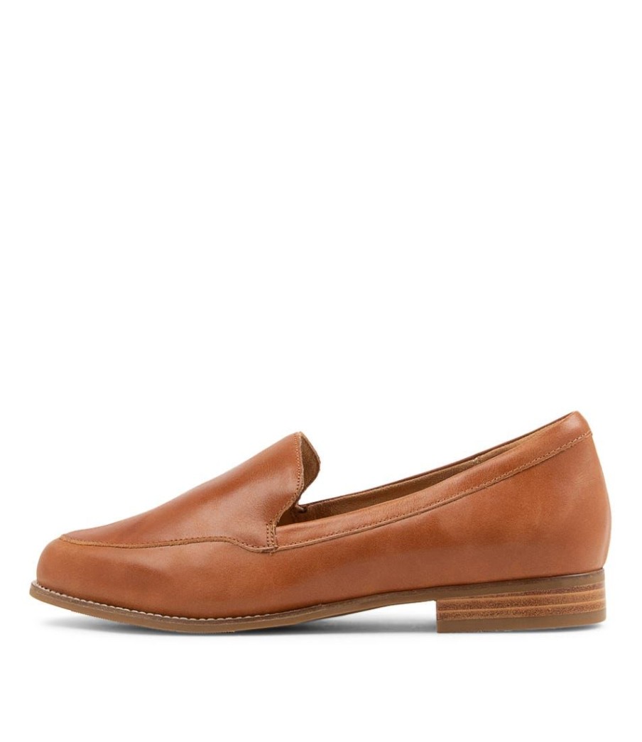 Shoes ZIERA | Taded Xf Tan Leather Loafers