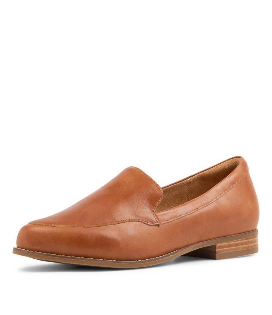 Shoes ZIERA | Taded Xf Tan Leather Loafers