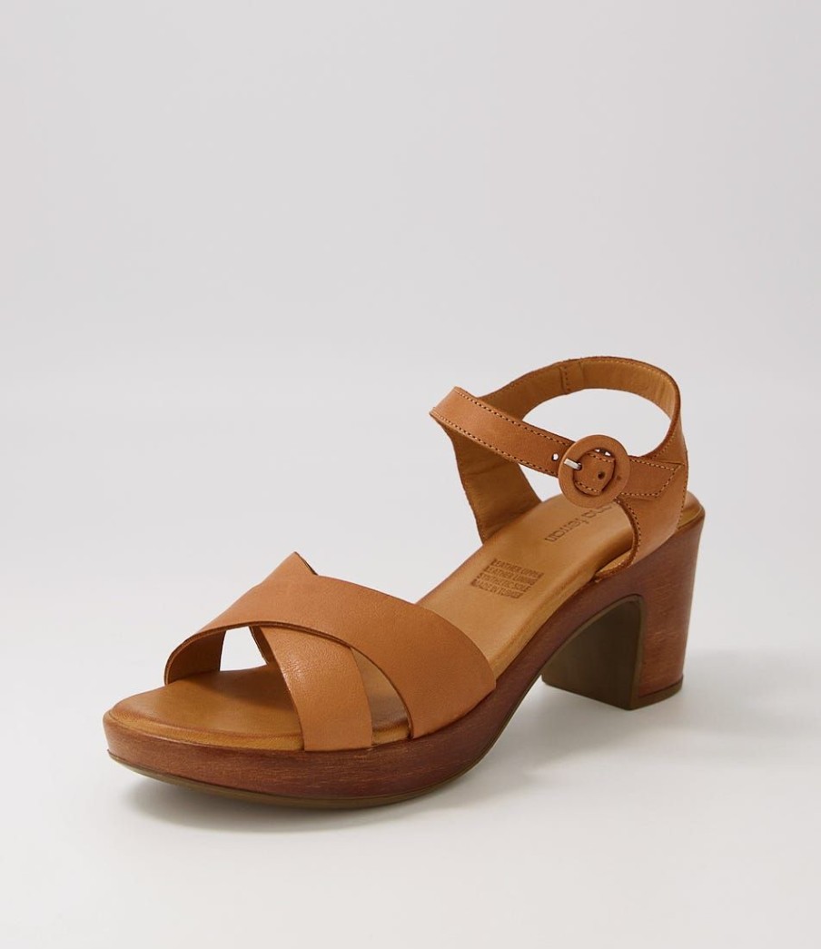 Shoes DIANA FERRARI | Baha2 Tan Leather Sandals