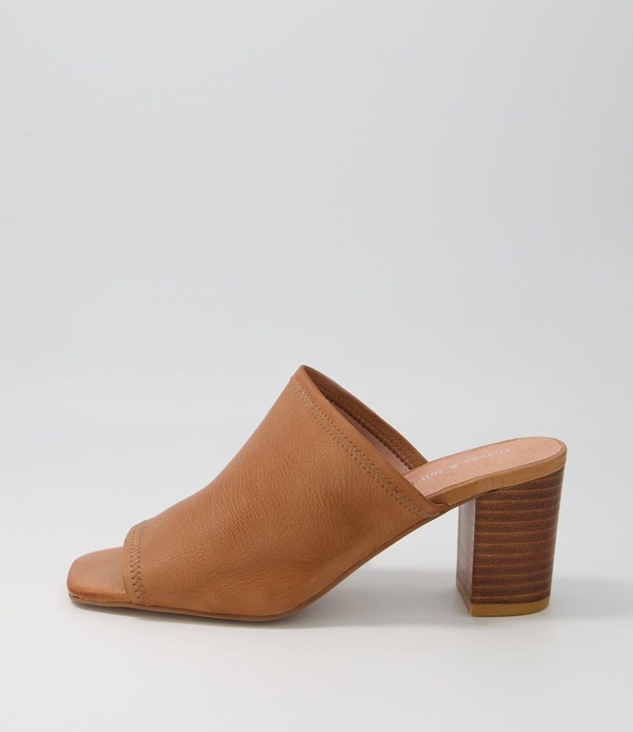 Shoes DJANGO & JULIETTE | Pantry Tan Leather Mules