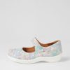 Shoes ZIERA | Gummibear W Pastel Metal Leather Flat Shoes