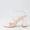 Shoes MOLLINI | Maiza White Leather Sandals