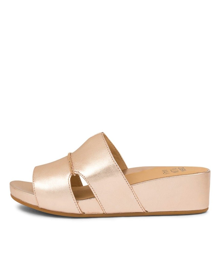 Shoes ZIERA | Monicah W Rose Gold Leath