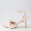 Shoes TOP END | Benzals Nude Satin Heels