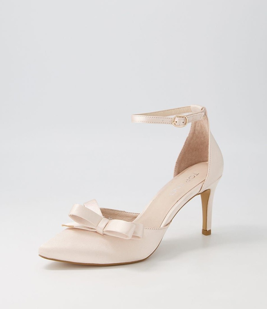 Shoes TOP END | Benzals Nude Satin Heels