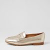 Shoes TOP END | Milica Platino Leather Loafers