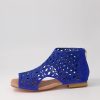 Shoes DJANGO & JULIETTE | Paris Cobalt Suede Sandals