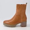 Shoes DJANGO & JULIETTE | Dippy Tan Leather Ankle Boots