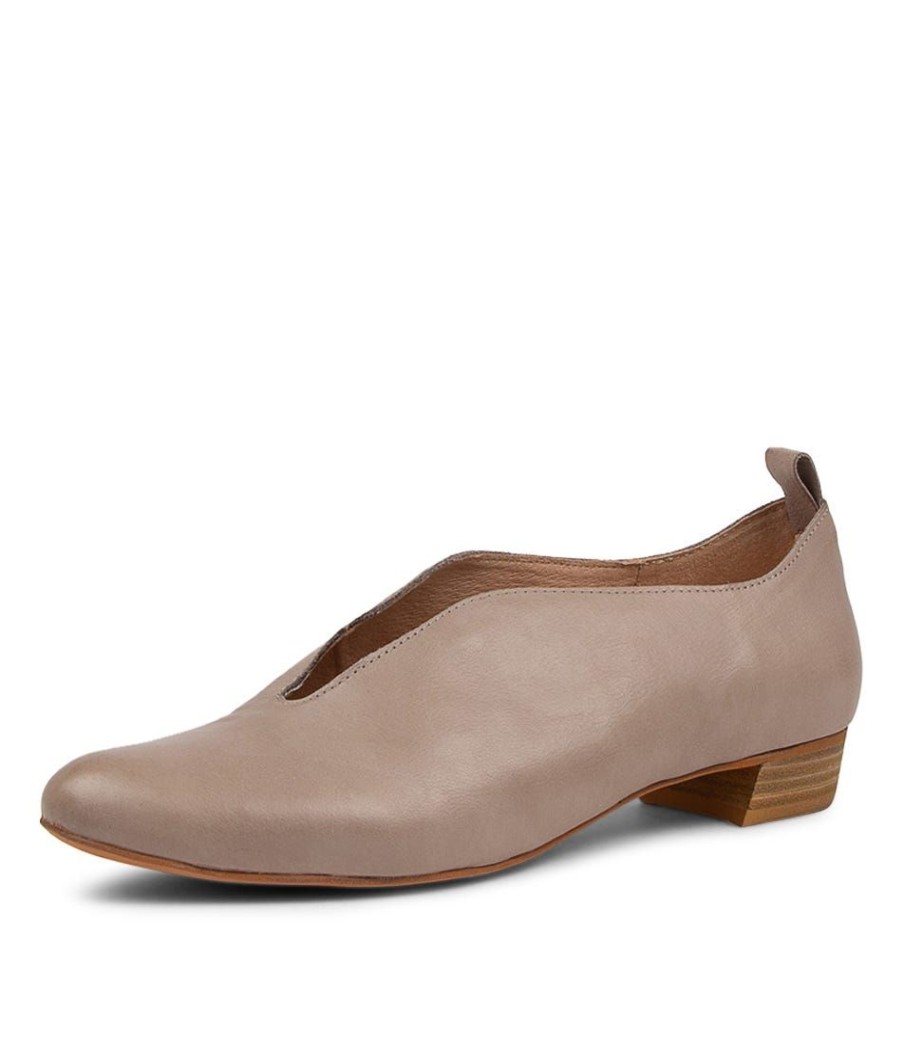 Shoes DJANGO & JULIETTE | Esker Smoke Leather Slip-On Shoes