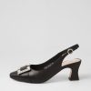 Shoes DJANGO & JULIETTE | Prentis Black Leather Heels