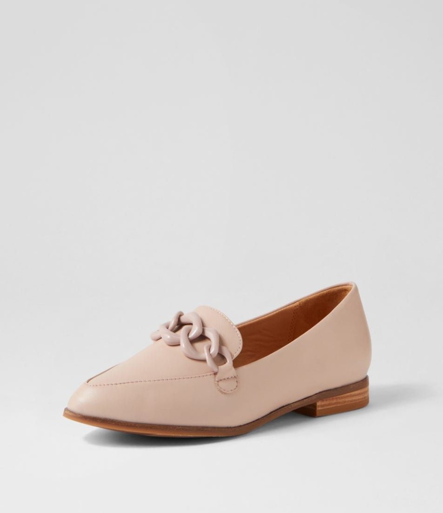 Shoes ZIERA | Olange Xw Rose Leather Loafers