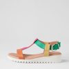 Shoes DJANGO & JULIETTE | Marj Bright Leather Multi Sandals